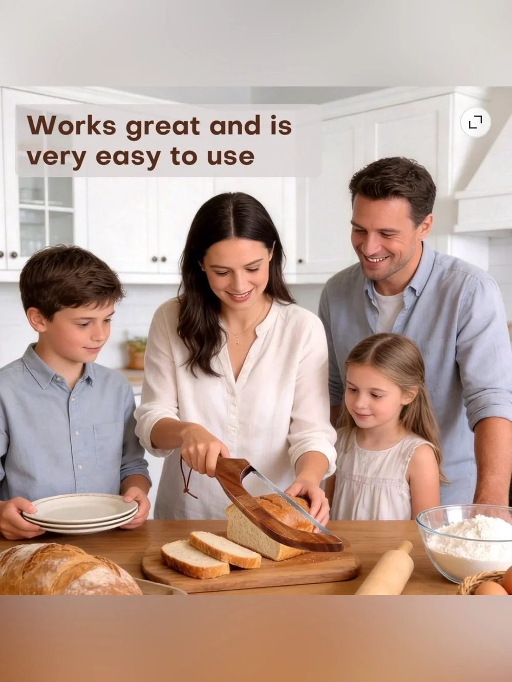 Sourdough Bread Knife, Bread Knife for Homemade Bread